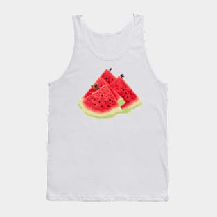 Watermelon Skiing Tank Top